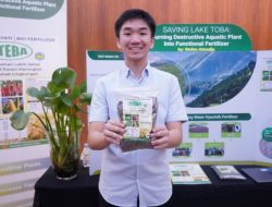 Siswa SMA Ini Ubah Eceng Gondok Jadi Pupuk Hayati untuk Lestarikan Danau Toba