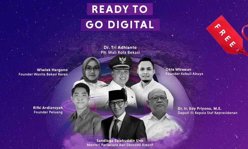 Kegiatan Peluang Bekasi Keren Go Digital 2023