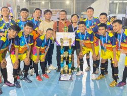 Timnya Solid, SMK Citra Negara Juara 1 Futsal Competition BSI FLASH 2023 Kota Depok