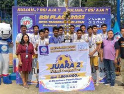 Pertama Ikutan, SMAN 7 Tangerang Jadi Juara 2 BSI Flash Sport Competition Cabor Futsal
