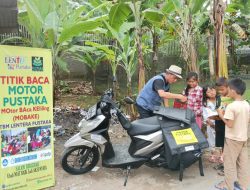 Membangun Peradaban Anak, Motor Pustaka Beroperasi di Kaki Gunung Salak Bogor