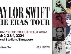 Menyusul Coldplay, Taylor Swift Akan Gelar Konser di Singapura