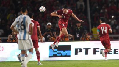 Indonesia Kalah 2-0 dari Argentina