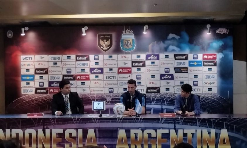 Reaksi Lionel Scaloni