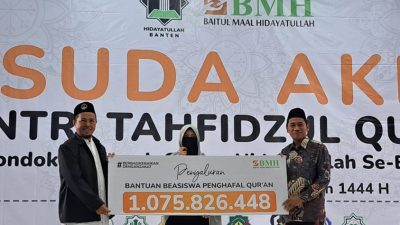 BMH Dukung Wisuda Akbar Santri Tahfidzul Qur'an se-Banten di Rangkasbitung