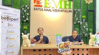 pelepasan hewan qurban BMH