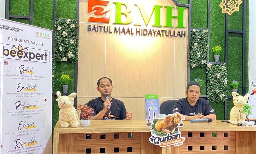pelepasan hewan qurban BMH