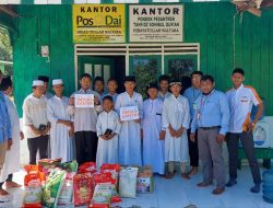 Senyum Santri Tahfidz Sohibul Qur’an Terima Bantuan Beras dari BMH