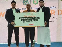 BMH Serahkan Rp  3,1 Miliar Beasiswa Pesantren Darul Hijrah Gelar Wisuda Akbar IX