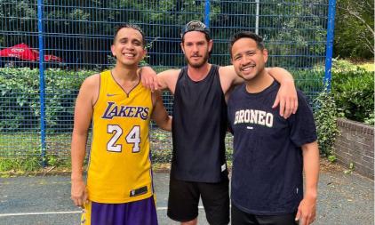 Jovial dan Andovi main basket