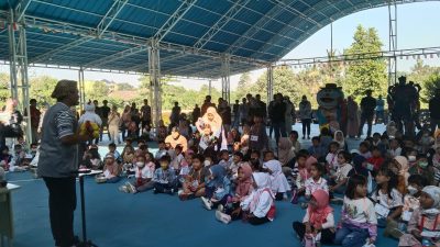 Story Telling Meriahkan Stimulus Awal Masuk Sekolah (SAMS) KB-TK Prestasi Global