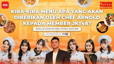 Member JKT48 Ditantang Chef Arnold Memasak, Apakah Bisa?
