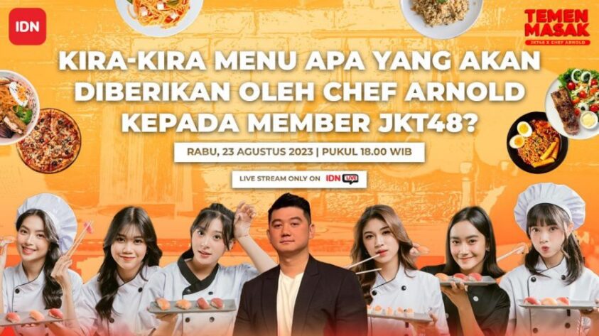 Member JKT48 Ditantang Chef Arnold Memasak