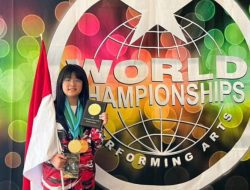 Ilona Davina, Bocah Asal Indonesia Raih 7 Medali di Kompetisi Seni Internasional