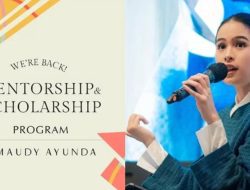 Maudy Ayunda Buka Mentoring Hingga Beasiswa untuk S1, Ini Cara Daftarnya!