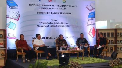 Talkshow Literasi Nasional: Pentingnya Literasi dalam Memajukan Indonesia