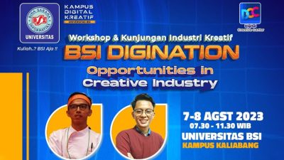 Prodi Perhotelan Universitas BSI kampus Kaliabang Akan Gelar BSI Digination 2023
