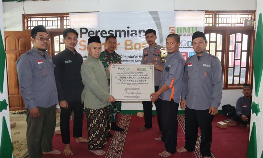 Bantuan sumur bor dari BMH