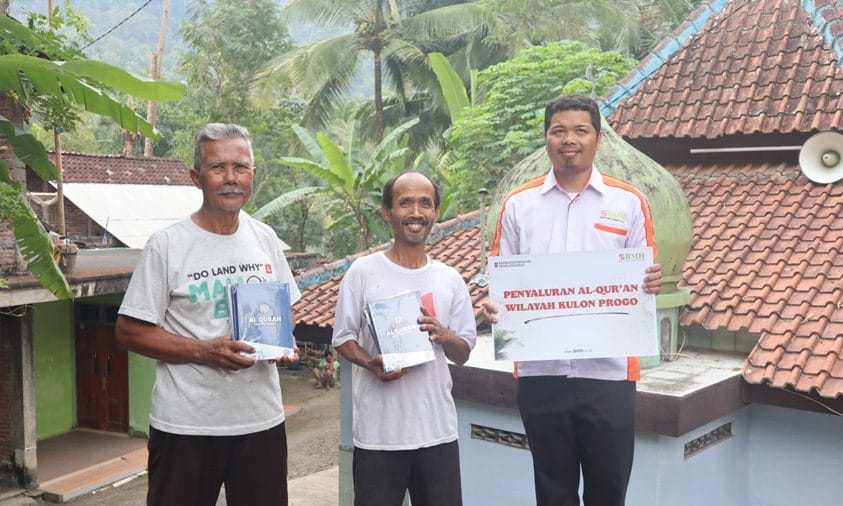 penyaluran al quran dari BMH Kulon Progo