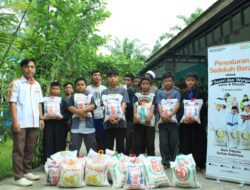 Laznas BMH Sumut Kirim Bantuan Beras untuk Santri Yatim Dhuafa di Batubara