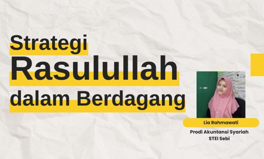 strategi rasulullah dalam berdagang