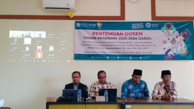 STEI SEBI-SIBERC Adakan Pertemuan Dosen, Bahas  Pengembangan Publikasi di Jurnal Bereputasi 