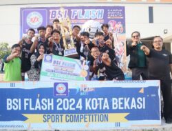 SMAN 9 Bekasi Raih Juara 1 Basketball Competition Sport Competition BSI FLASH 2024 Kota Bekasi