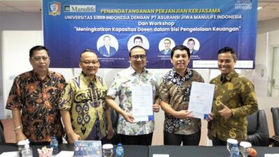 Cyber University teken MoU PT Asuransi Jiwa Manulife Indonesia