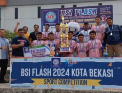 SMK Garuda Nusantara Raih Juara 1 Volleyball Competition di Sport Competition BSI Flash 2024