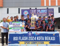 SMAN 10 Bekasi Tempatkan Diri Sebagai Juara 3 Sport Competition BSI Flash 2024 Cabor Voli