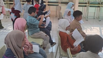 Mengintip Pelaksanaan Bulan Imunisasi Anak Sekolah di SD Prestasi Global