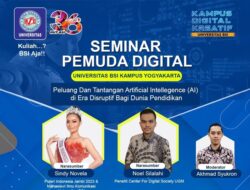 Hadapi Tantangan Artificial Intellegence di Bidang Pendidikan, Universitas BSI Siap Gelar Seminar Pemuda Digital