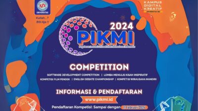 PIKMI 2024: Kampus Digital Kreatif Universitas BSI Ajak Mahasiswa Indonesia Berinovasi