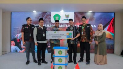 UIN Ar-Raniry Banda Aceh Salurkan Bantuan untuk Palestina Melalui Baznas RI