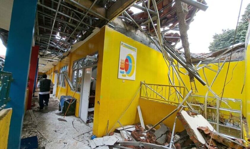 Renovasi SDN Polisi 1 Dibiayai Asuransi