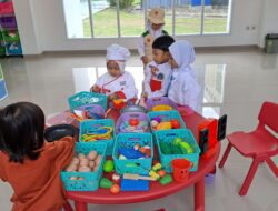 Perkuat Model Pembelajaran Sentra, KB-TK Bosowa Al-Azhar Cilegon Gunakan Gedung Baru