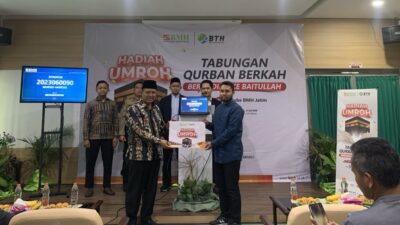 Gandeng Mitra Sinergi, Laznas BMH Berikan 1 Paket Hadiah Umrah Donatur