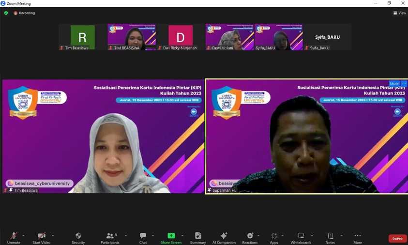 beasiswa kip kuliah cyber university