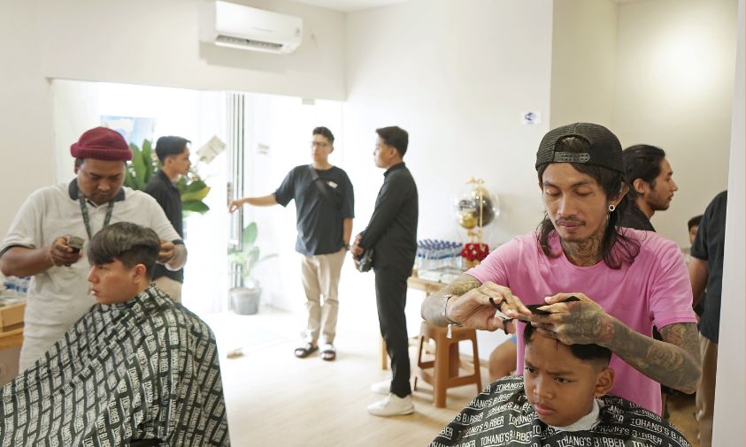 Tohang's Barber buka cabang baru di Tanjung Duren Jakarta Selatan