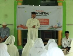 Majelis Taklim Al Jihad Gandeng BMH,  Peringati Isra Mi’raj di Pancur Batu Deli Serdang