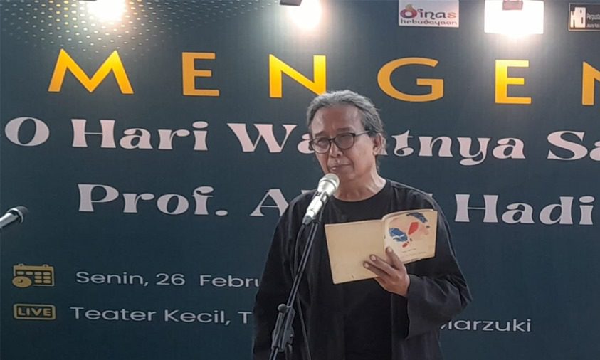 Mengenang 40 Hari Wafatnya Prof. Abdul Hadi WM: Gerakan Angkatan 70, Sastra Sufi, dan Kembali ke Akar
