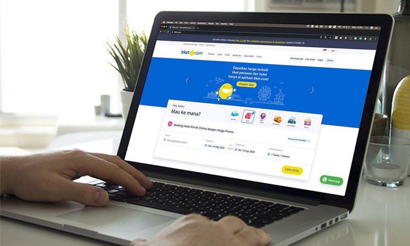 media sosial acuan berlibur