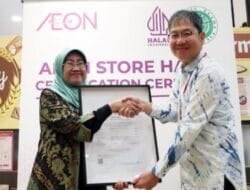 Memenuhi Standar, Jajanan di AEON Indonesia Raih Sertifikat Halal