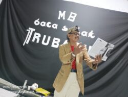 Dwi Bagus MB Luncurkan Buku Kumpulan Sajak “Trubadur”
