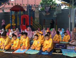 KB-TK Prestasi Global Depok Laksanakan Shalat Dhuha dan Kultum Ramadhan Anak
