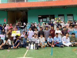 Pawai Tarhib Ramadhan di SMP Prestasi Global, Depok
