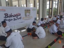 Santri Al-Qolam Bulungan Bahagia Terima 350 Paket Buka Puasa dari BMH