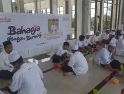 Santri Al-Qolam Bulungan Bahagia Terima 350 Paket Buka Puasa dari BMH