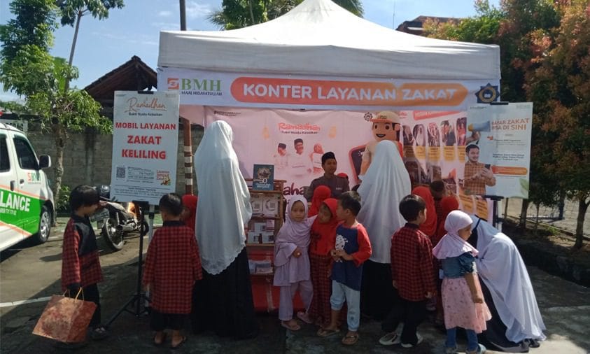konter layanan zakat bmh yogyakarta