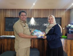 KB-TK Prestasi Global Serahkan Buku Literasi Karya Siswa-siswi Kepada Dinas Pendidikan Kota Depok